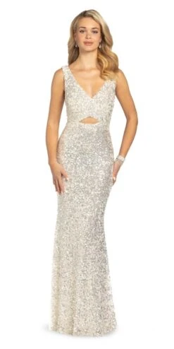 Crystal Fully Beaded Tank Mermaid Dress