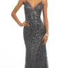 Paillette Sequin Sweetheart Mesh Dress