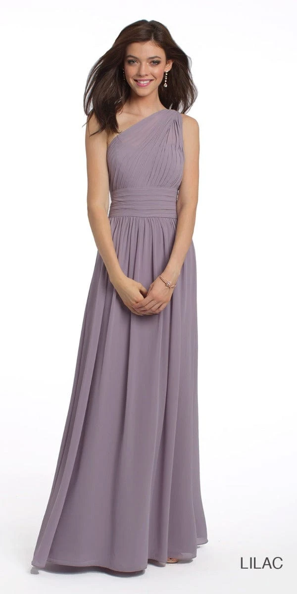 One Shoulder Illusion Bridesmaid Dress - Plus - Image 7