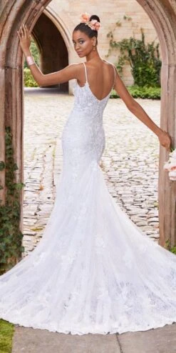 All Over Lace Slip Gown